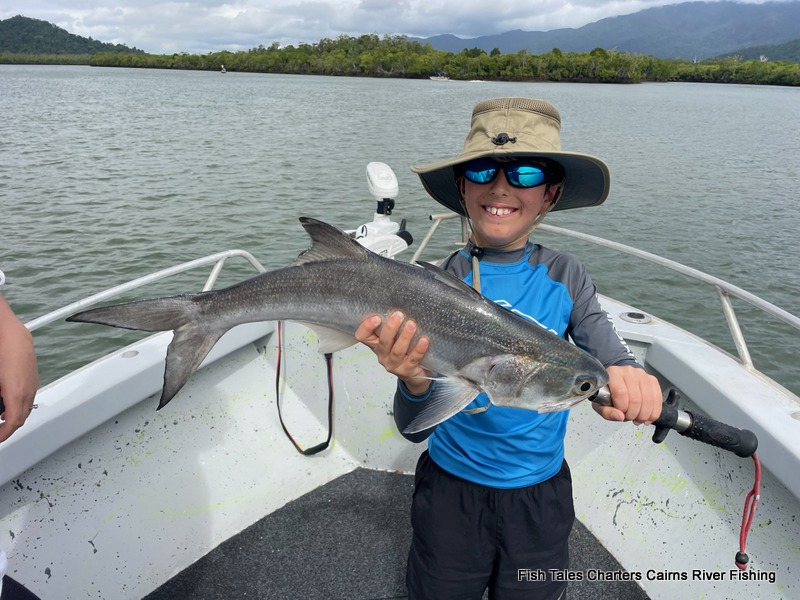 Jules all round for Jules while he is popper fishing on the Mulgrave & Russell Rivers and Mutchero Inlet waterways!